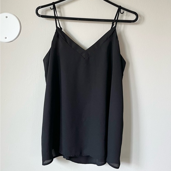 ๐2/$14๐ Finn & Grace sheer chiffon v-neck blouse - Picture 6 of 7